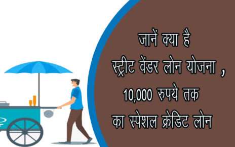 Know what is Street Vendor Loan Scheme - Special credit loan up to Rs 10,000