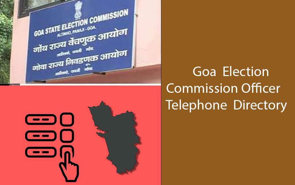 Goa Election Commission Officer Telephone Directory